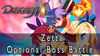 Disgaea 1 Complete - Zetta Optional Super Boss