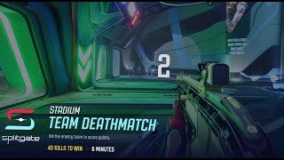 Splitgate - The Perfect aim! (Gameplay) This game is underrated!