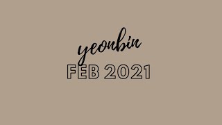 (feb 2021) summary of yeonbin