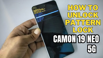 Tecno Camon 19 Neo Hard Reset Pattern Unlock | Tecno Camon Pro 5G Factory Reset