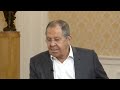 Интервью С.Лаврова ютюб-каналу «Ультраханг», Москва, 26 октября 2025 года