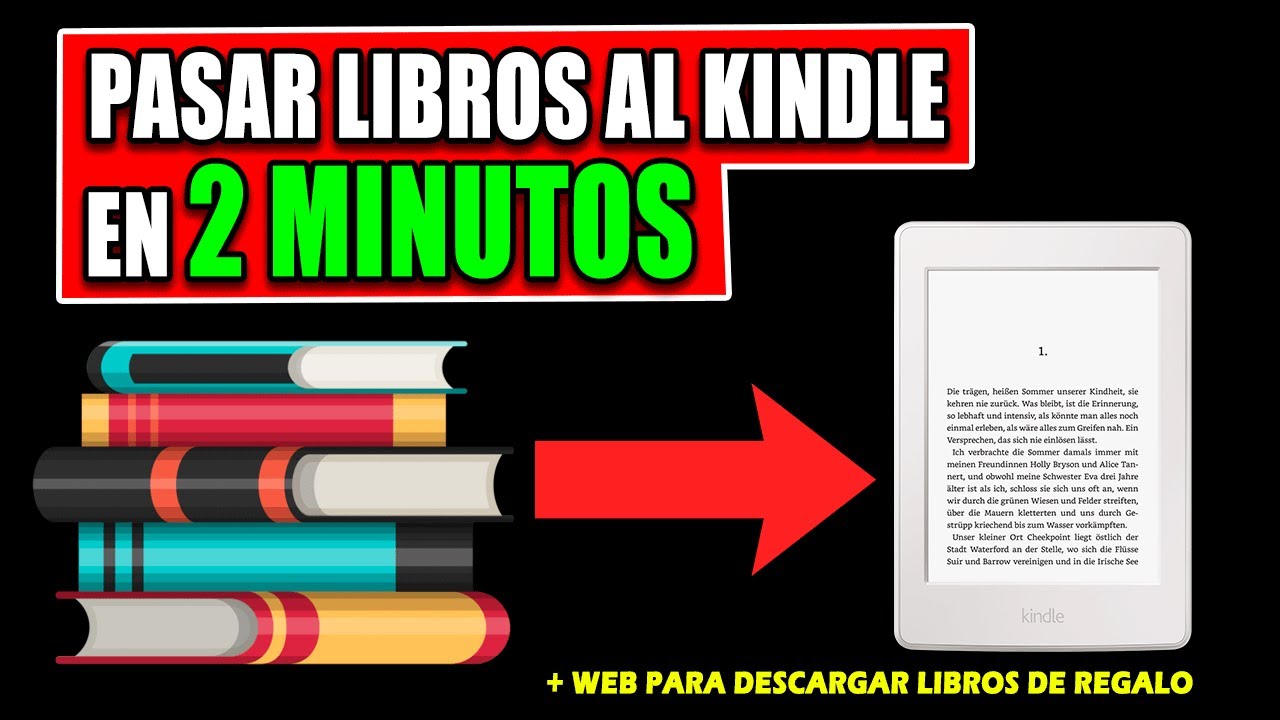🔴 PASAR LIBROS AL KINDLE DE FORMA RÁPIDA Y FÁCIL 📚📚📚 - YouTube