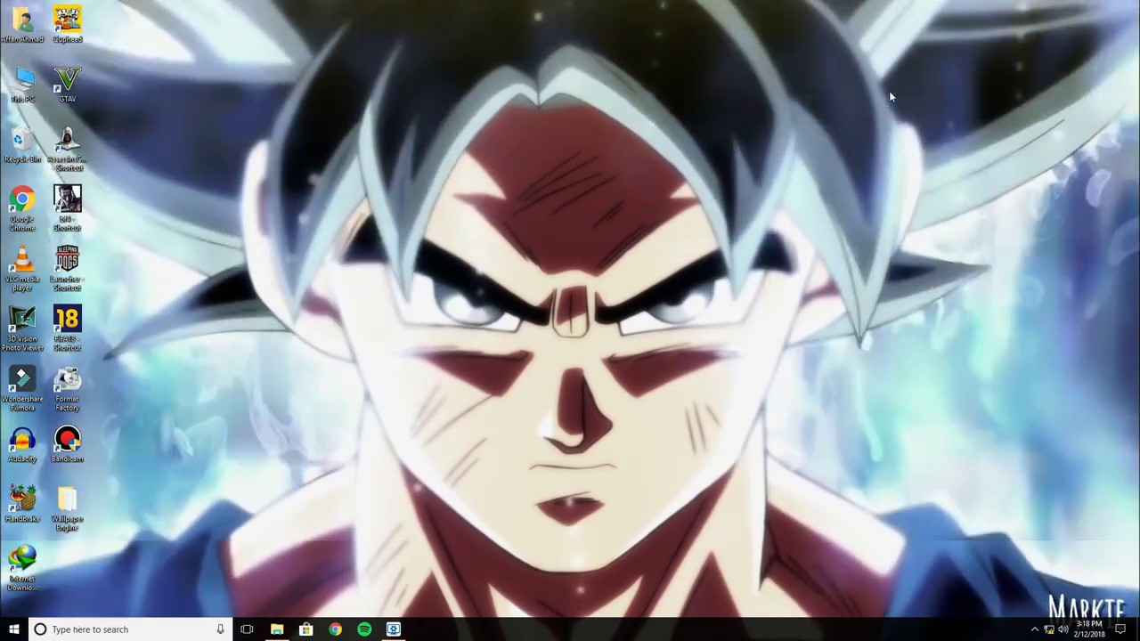 Made a Live Wallpaper of Goku Super Saiyan Blue  rdbz