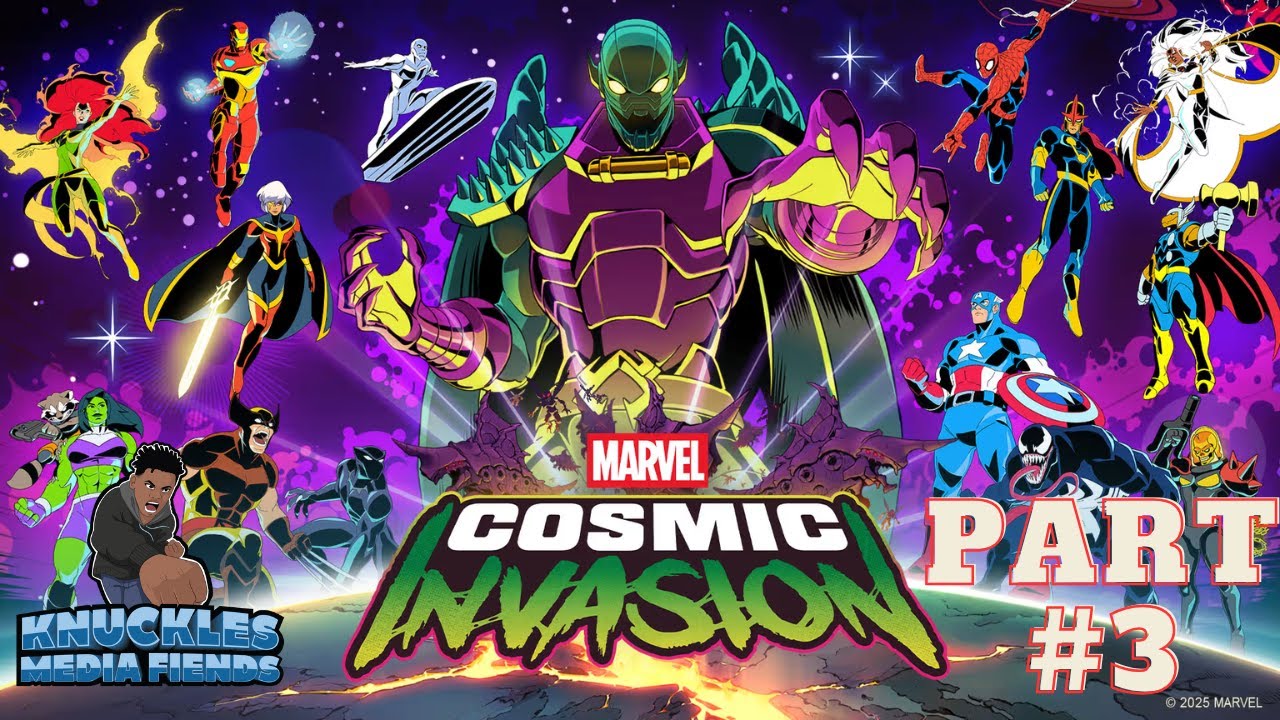 Knuckles Let's Play Marvel Cosmic Invasion Part 3: Dark Phoenix
