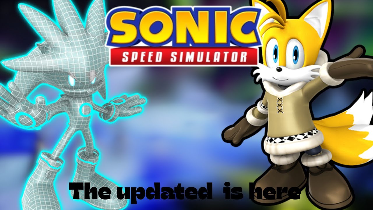 The new updated is here in sonic speed simulator and super silver is coming soon 