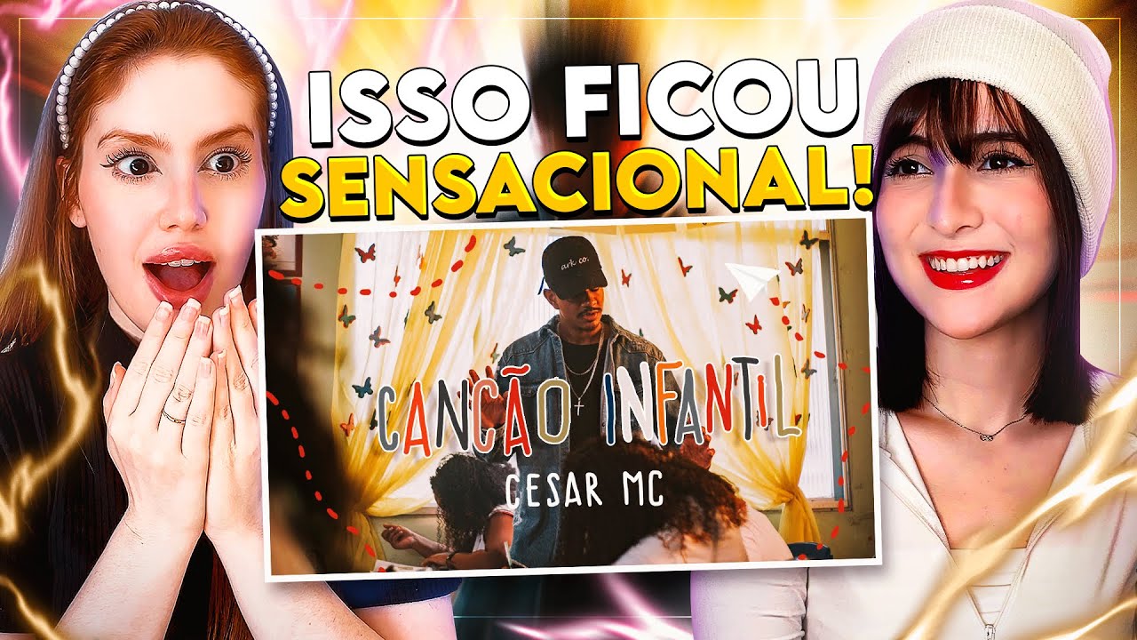 REACT | Cesar MC - Canção Infantil part. Cristal | CR Reacts