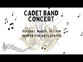 Mentor schools cadet band concert march 19 2024