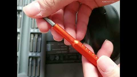 Bộ tua vít đa năng 48 chi tiết hãng Kapusi Nhật Bản sửa laptop, iphone, đồ điện tử...