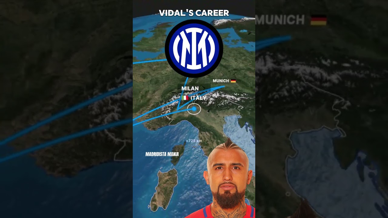 ARTURO VIDAL'S CAREER 🇨🇱 🇩🇪 🇮🇹 