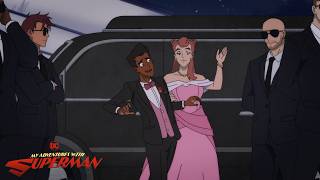 Jimmy's date at the gala - My Adventures with Superman