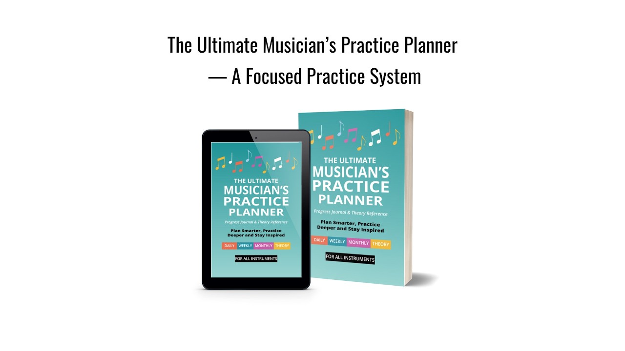 Stop Noodling. Start Practicing. | A Music Practice Planner for Musicians