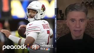Jacoby Brissett doesn't hold-in, practices with Arizona Cardinals | Pro Football Talk | NFL on NBC