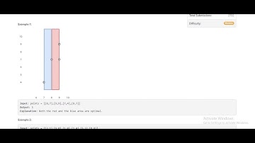 5540. Widest Vertical Area Between Two Points Containing No Points | Biweekly Contest 38 | LeetCode