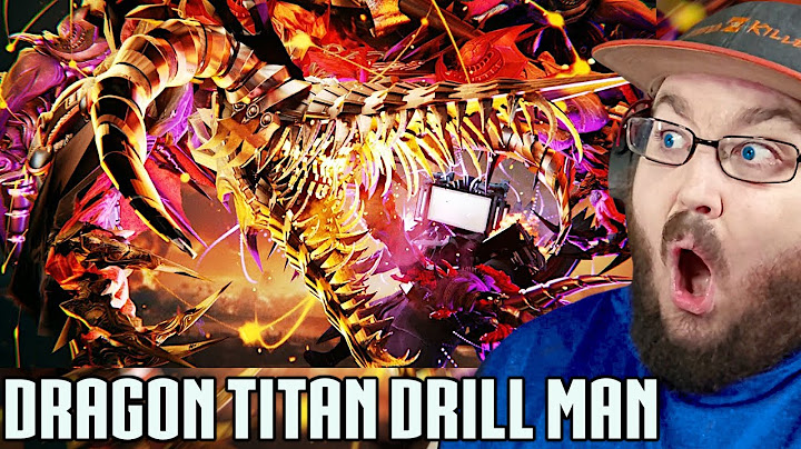 skibidi toilet multiverse 039 (part 2) SKIBIDI TOILET VS DRAGON TITAN DRILL MAN! REACTION!!!