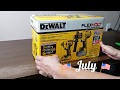 Open box, Dewalt FlexVolt Brushless Hammer Drill / Impact Driver Combo Kit