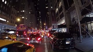 Cycling with the Orp Smart Horn in Anti-Door Mode in Midtown Manhattan, NYC