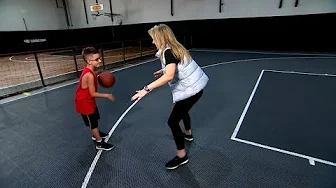 Exclusivo: garoto fera no basquete desafia Lorena Coutinho