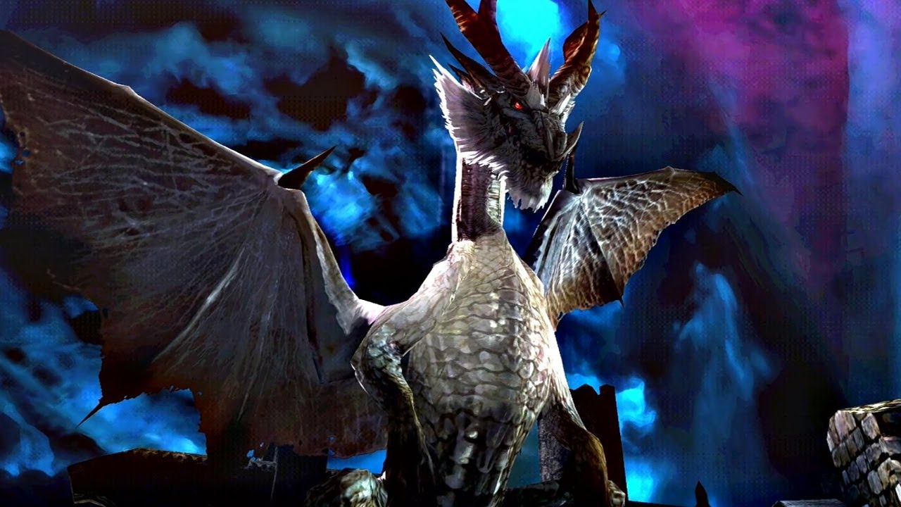 MH4G] 祖龍 ミラルーツ White Fatalis HDムービー - YouTube