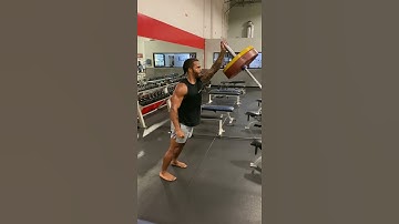 The SECRET Shoulder Builder BANA 2:1 Landmine Shoulder Press with NFL athlete Ameer Abdullah