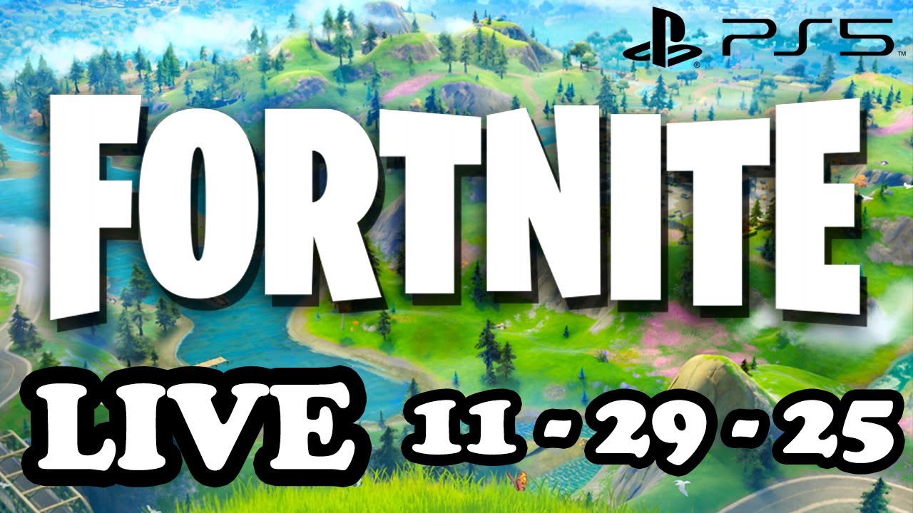 Chapter 7 Season 1 is FINALLY HERE! HYPE!!!!! Let's Check It Out!!!!! - Fortnite Live PS5