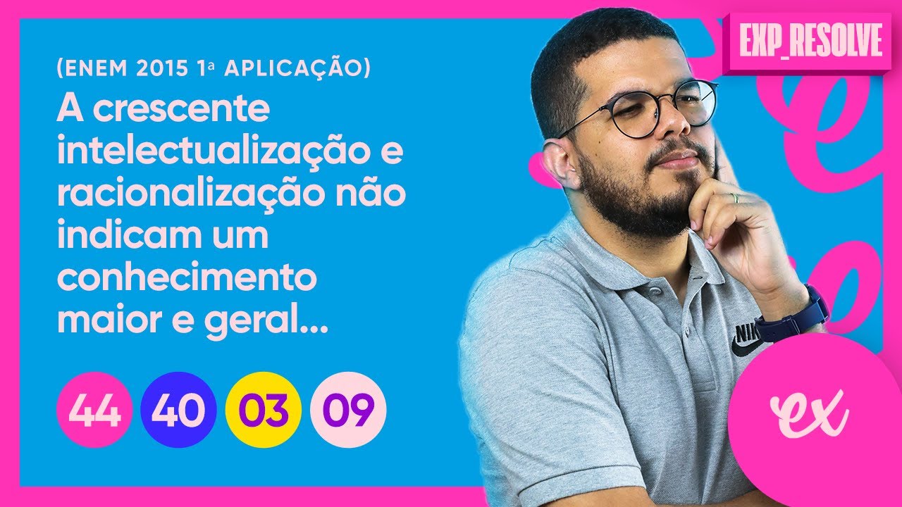 A CRESCENTE INTELECTUALIZAÇÃO E RACIONALIZAÇÃO (...) | INTRODUÇÃO À SOCIOLOGIA E TEÓRICOS CLÁSSICOS