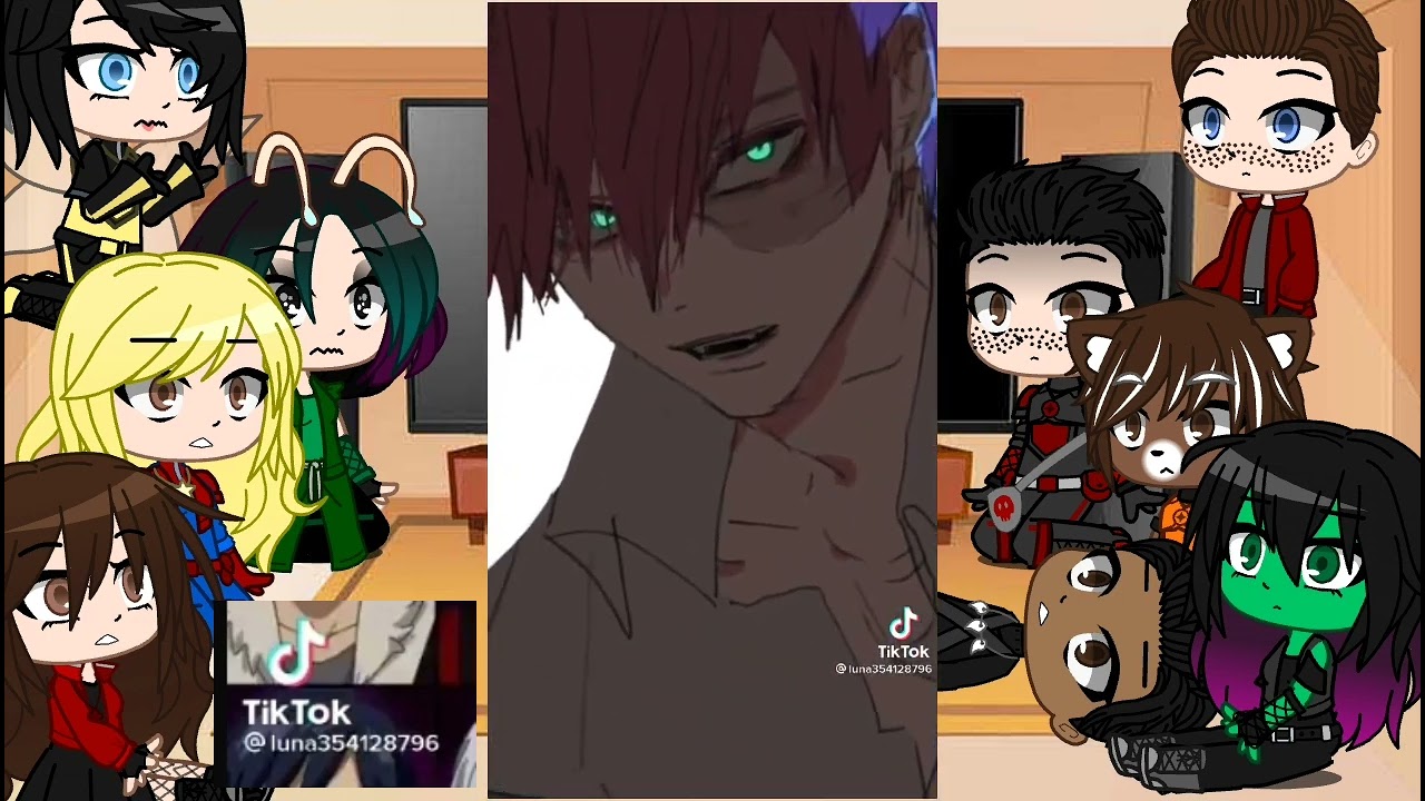 los Vengadores reaccionan a los animes parte 2 💖