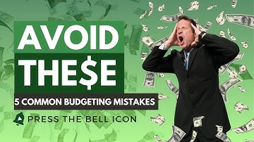 5 Common Budgeting Mistakes and How to Avoid Them l Budgeting Mistakes l Budgeting Tips l #trending