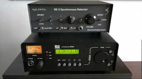 Sherwood SE-3 Synchronous Detector test