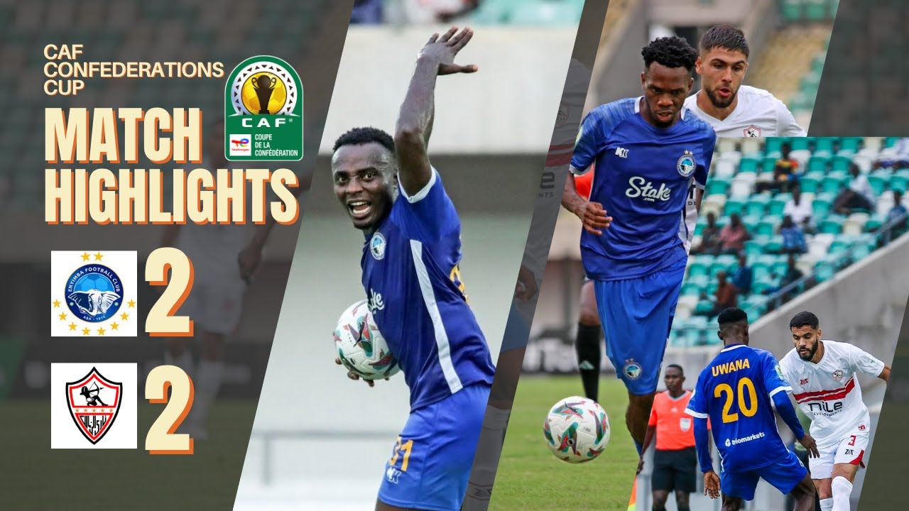 ENYIMBA FC VS ZAMALEK SC FULL MATCH HIGHLIGHTS CAF CONFEDERATION CUP ...