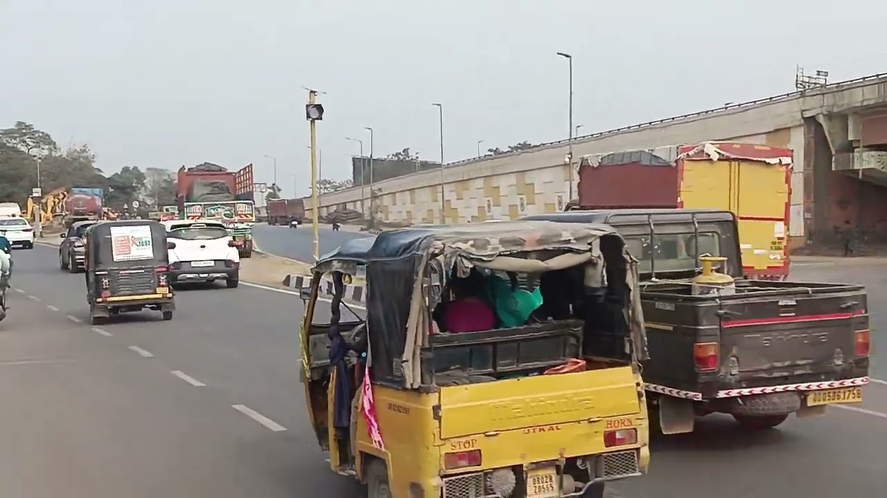 Rasulgarh to Cuttack road 🛣️ରସୁଲଗଡ଼ରୁ କଟକ ରାସ୍ତା aaj ka vlog 👍🔞📵🚭📚🖊️💯✅