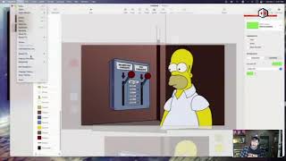 Simpsons Upscaled - Homer in the Voting Booth