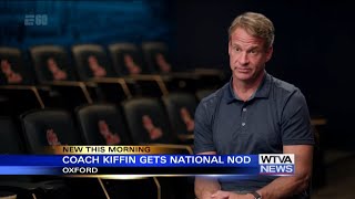 Ole Miss head coach Lane Kiffin gets national nod