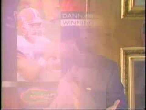 Danny Wuerffel 1996 Heisman Trophy Presentation