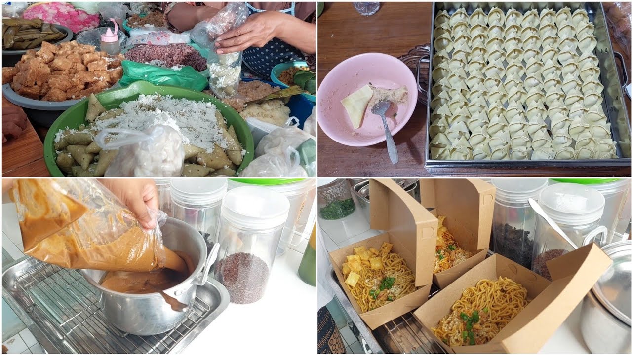 KEPASAR BELANJA KEBUTUHAN JUALAN. SPILL RESEP BUMBU KACANG. REFILL BAHAN YANG SUDAH KOSONG