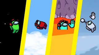 Evolution of Among Us Eject Screens (2018 - 2021)