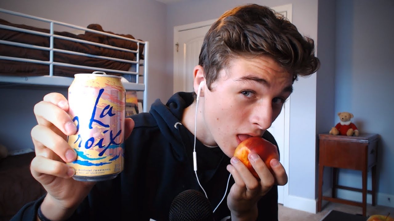 ASMR | Fruits & Drink (Satisfying Chewing and Sipping) Mukbang *Sleep-Inducing*