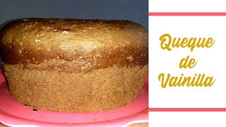 QUEQUE de VAINILLA CASERO con aceite | Recetas Copy