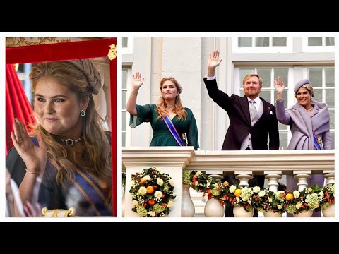 Princess CATHARINA AMALIA joined KING WILLEM-ALEXANDER and QUEEN MÁXIMA for Prinjesdag 2022