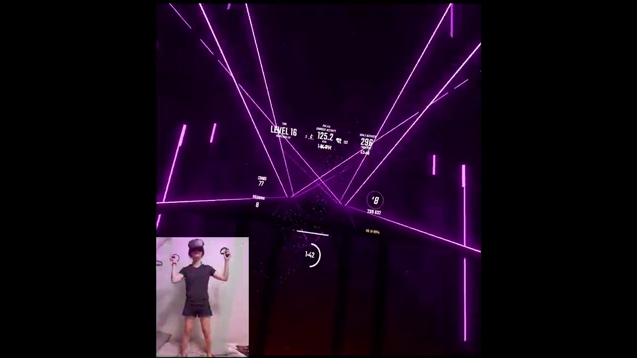 beatsaber) everglow - first (expert)