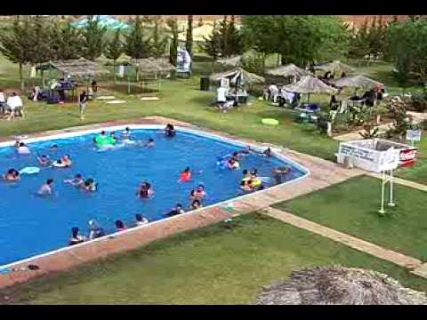 Balneario Santa Cecilia - Vista Panoramica Albercas - YouTube