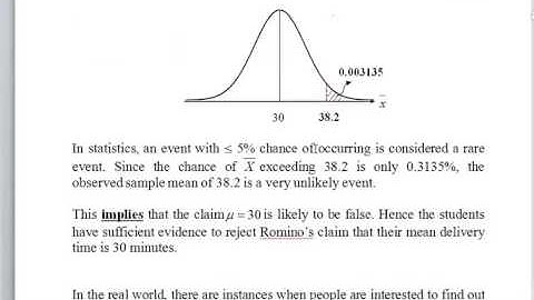 Stats 7: Hypo Testing Part 01- 7.1, 7.2.1, 7.2.2