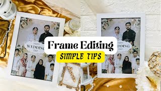 Photo Frame simple editing Tips 🫰🏻❤️ screenshot 3