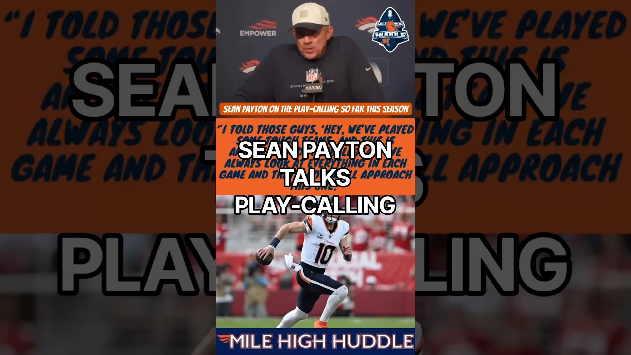 #Broncos HC Sean Payton Talks Play-calling vs. 49ers