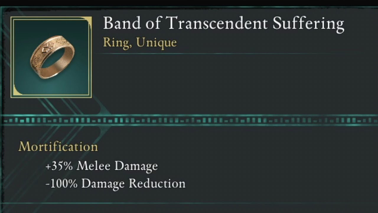 Band of Transcendent Suffering Unique Ring Location Guide (+Melee Damage -Damage Taken) - Avowed