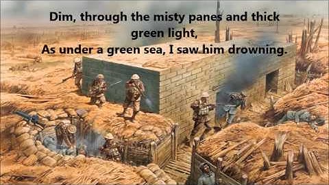 Dulce Et Decorum Est by Wilfred Owen