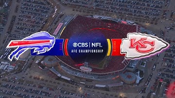 AFC Championship on CBS intro | BUF@KC | 1/26/2025