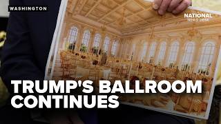 WHITE HOUSE BALLROOM | Justice Roberts allows construction to continue