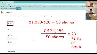 Calculating Parity Series 7 Exam Prep