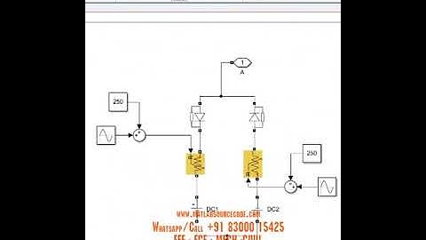 Analysis and Modeling of High Impedance Fault matlab simulink model
