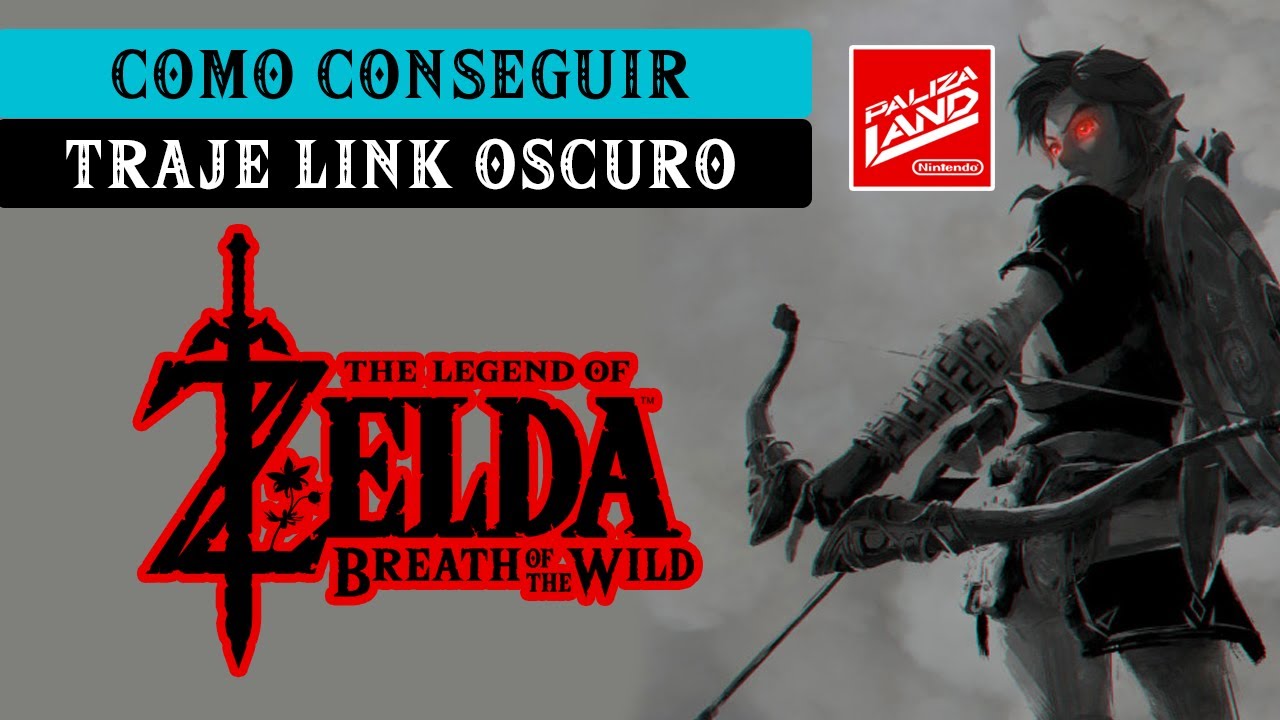 Zelda Breath of the Wild - Como conseguir el traje de Link Oscuro/ Dark Link  - YouTube